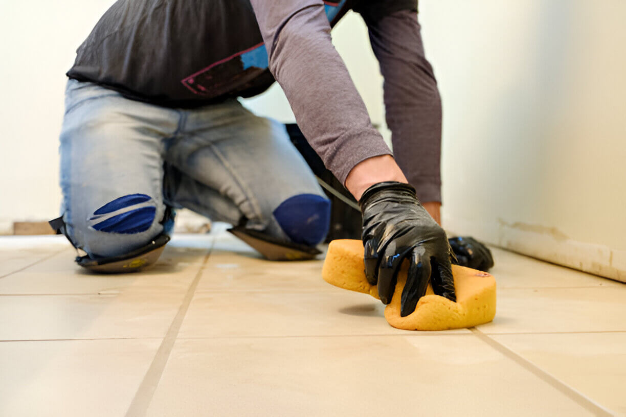 Remove Hard Cement from Tiles